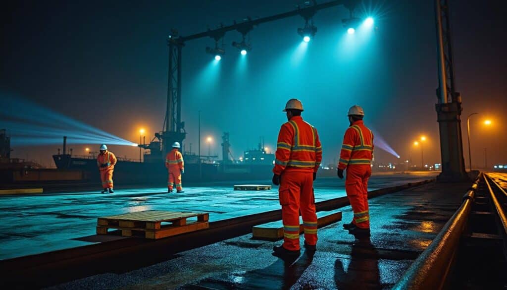 Piloter efficacement les opérations nocturnes sur un pont logistique