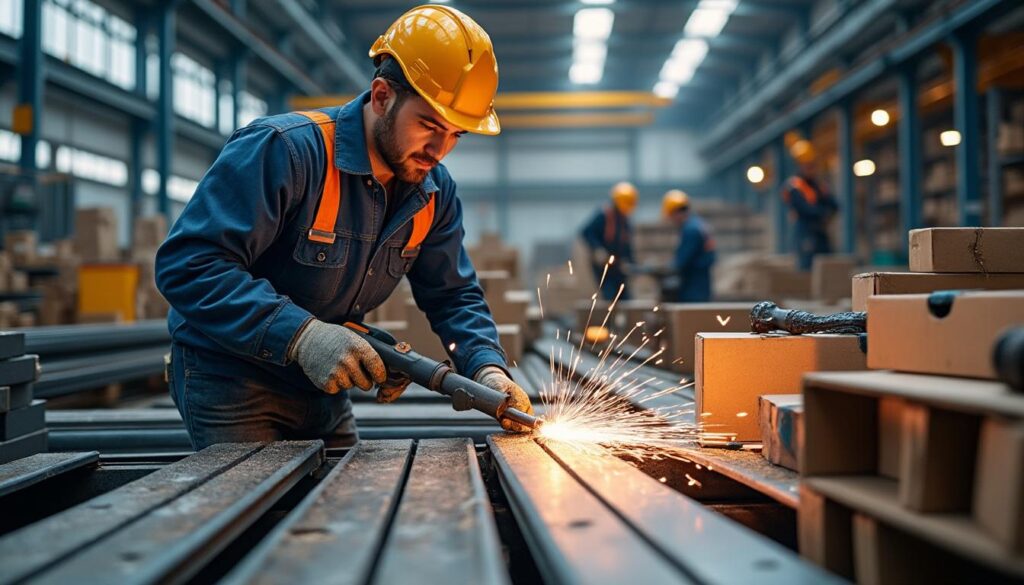 Méthodes d'installation rapide pour rayonnage industriel