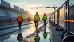 Les protocoles de sécurité indispensables pour la surveillance sur un chantier de barrage
