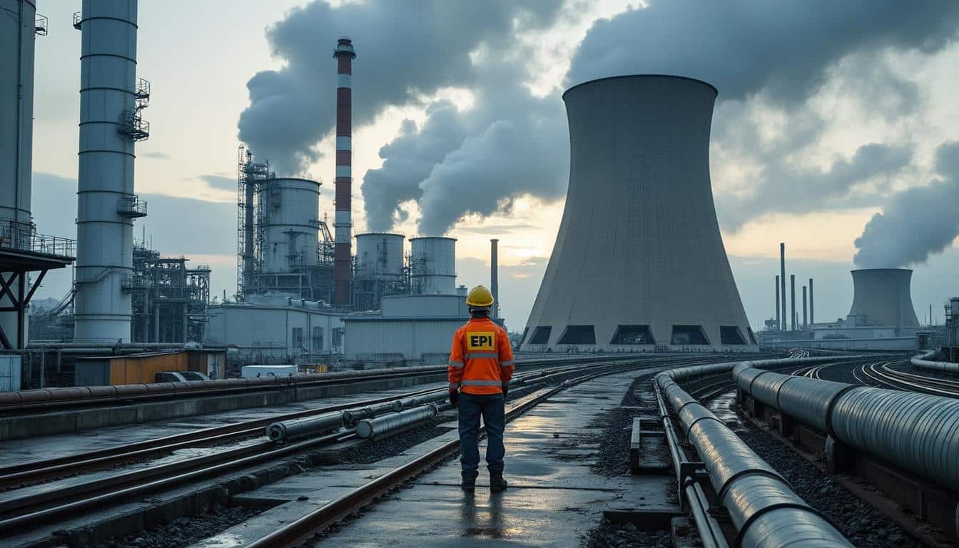 La production de vapeur en centrale grâce à l’incinérateur de valorisation