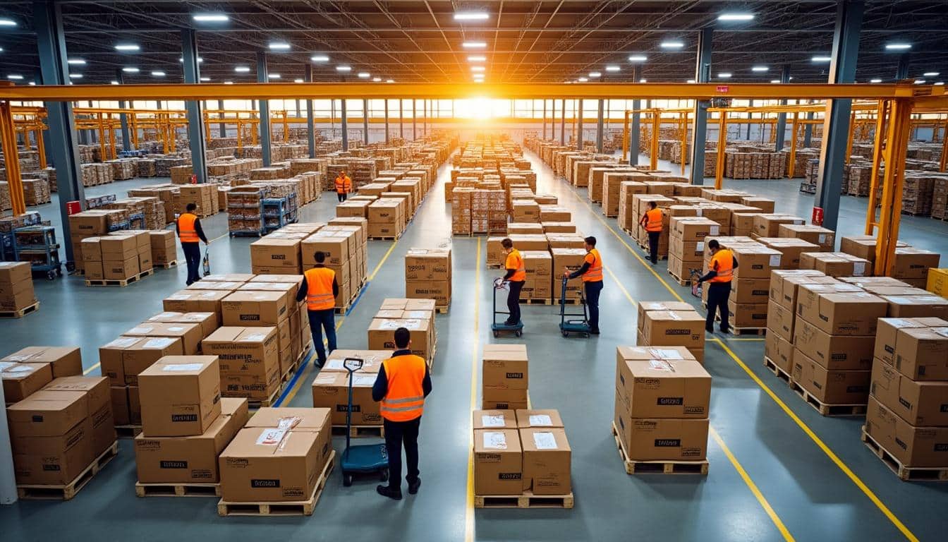 Illustration: Comment la logistique du groupe Auchan s’est-elle structurée au fil du temps ?