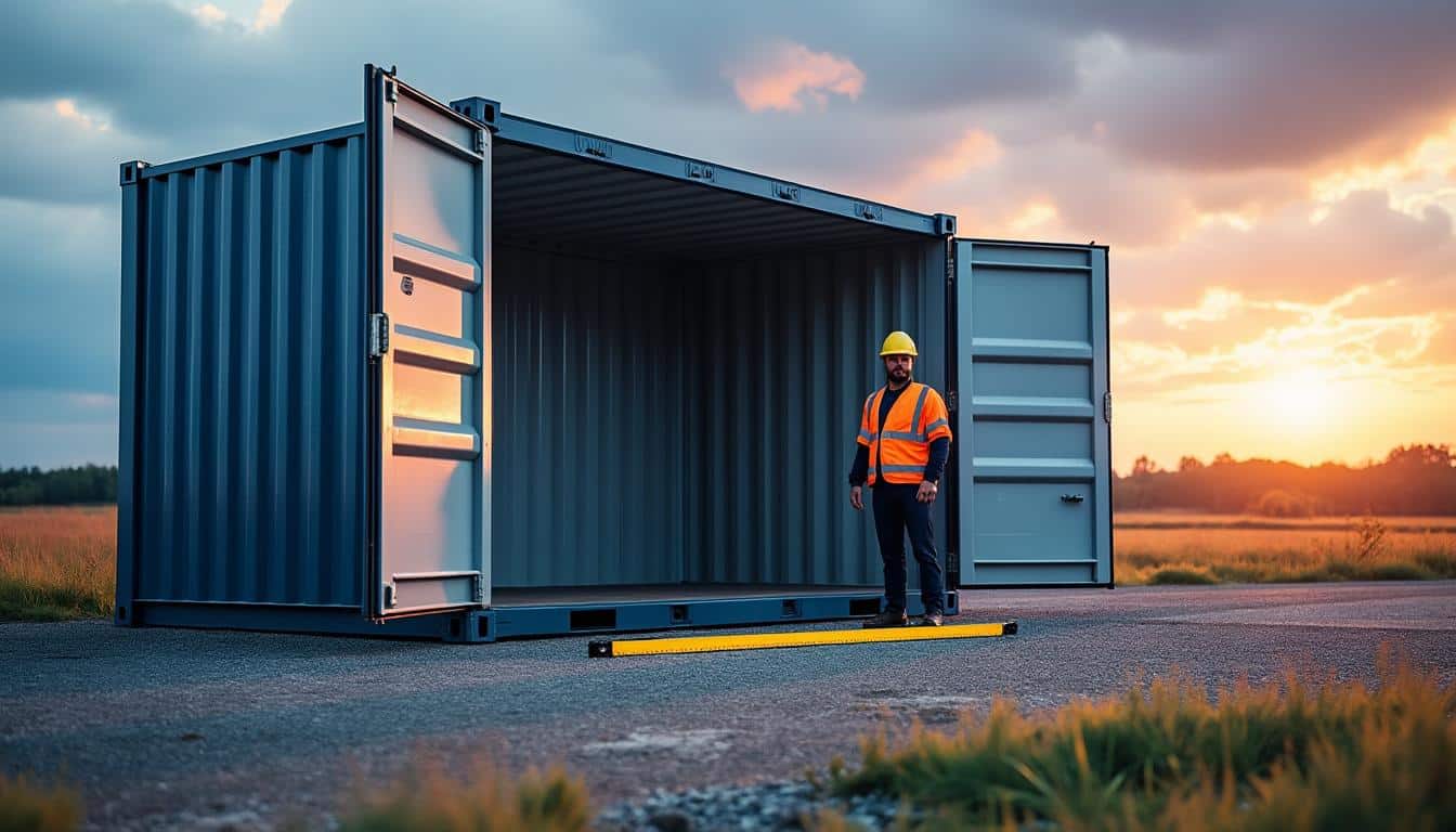 Illustration: Comprendre les dimensions clés du container de 20 pieds