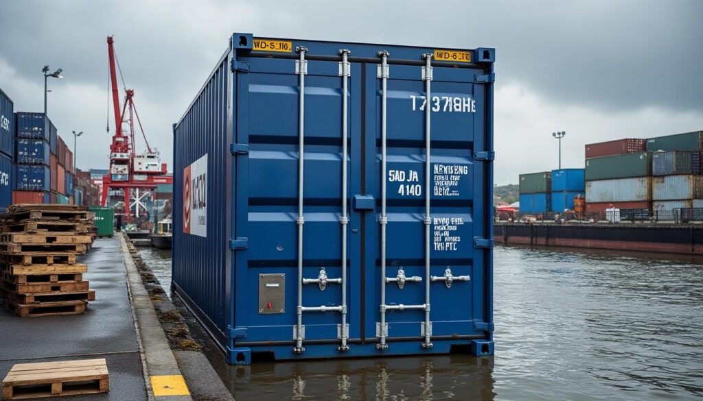 Largeur du container de 20 pieds : dimensions et usages clés