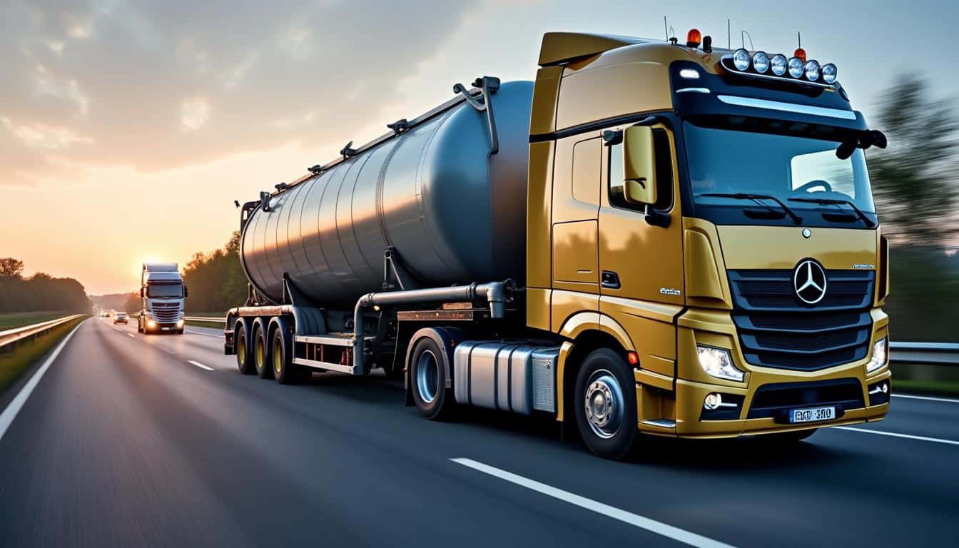 Illustration: Comprendre le fonctionnement du transport de conteneur par camion