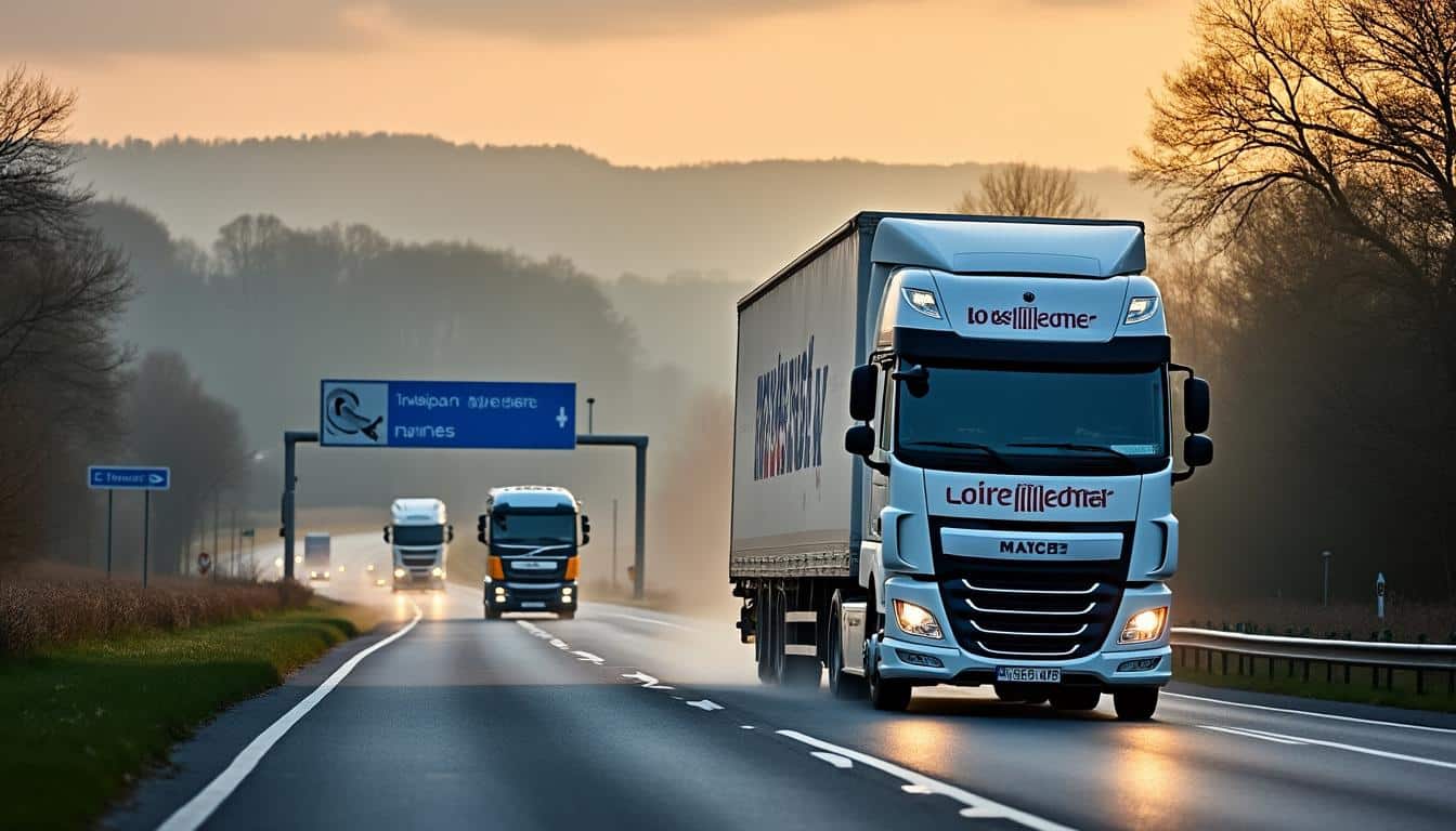 Illustration: Pourquoi le transport routier est un pilier du commerce en Loire-Atlantique