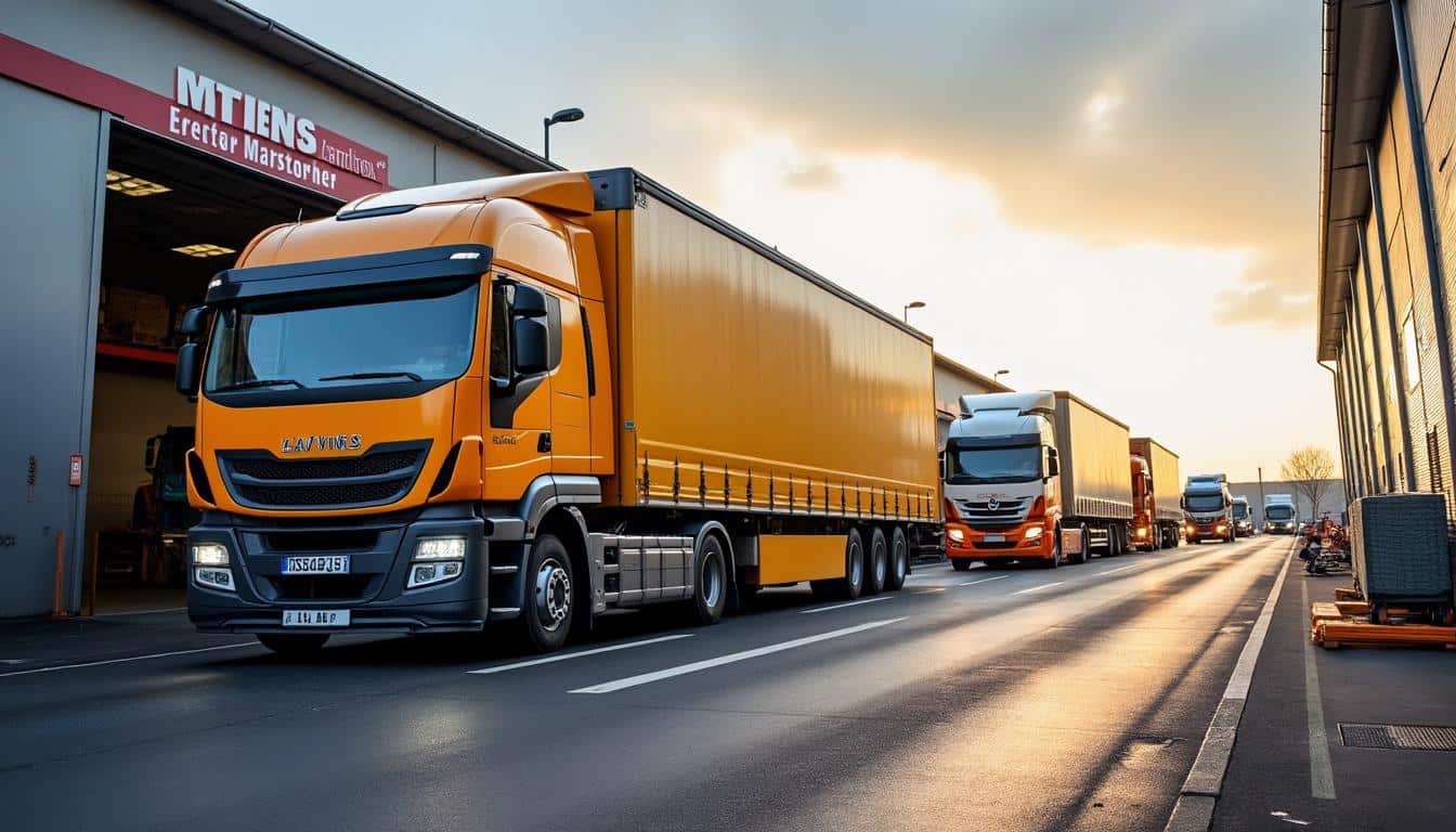 Illustration: Des services variés et réactifs pour le transport routier à Amiens