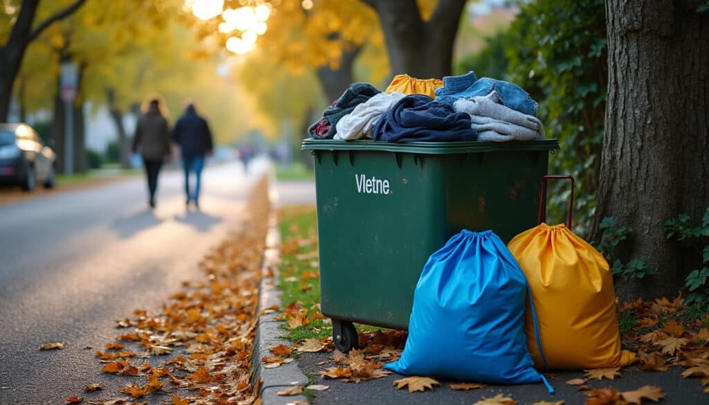 Conteneur à vêtements autour de moi : trouvez le point de collecte idéal