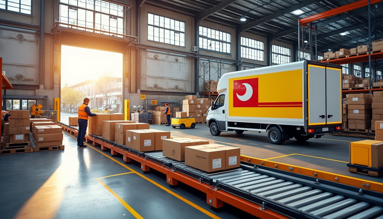Illustration: Comment la plateforme logistique de La Poste structure la chaîne d’approvisionnement