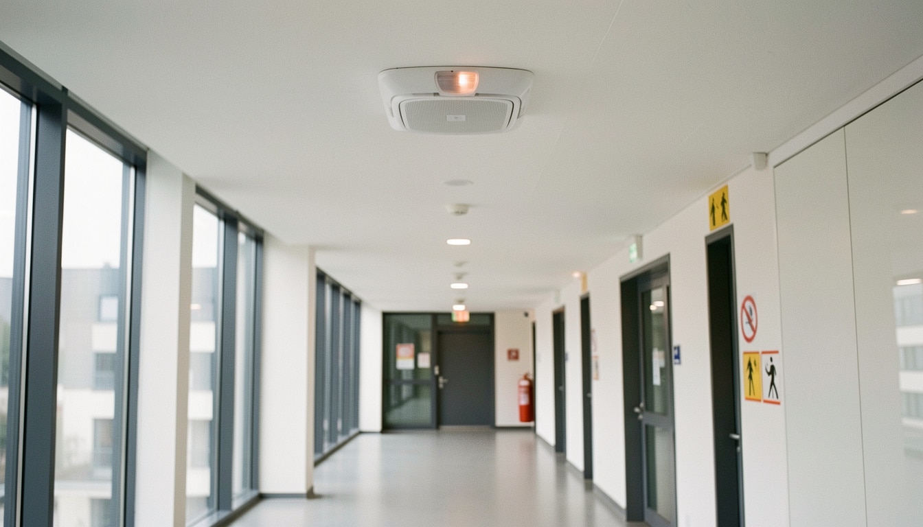Diffuseur sonore d’alarme incendie et évacuation