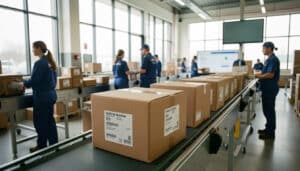 Colis arrivé au hub : que signifie ce statut ?