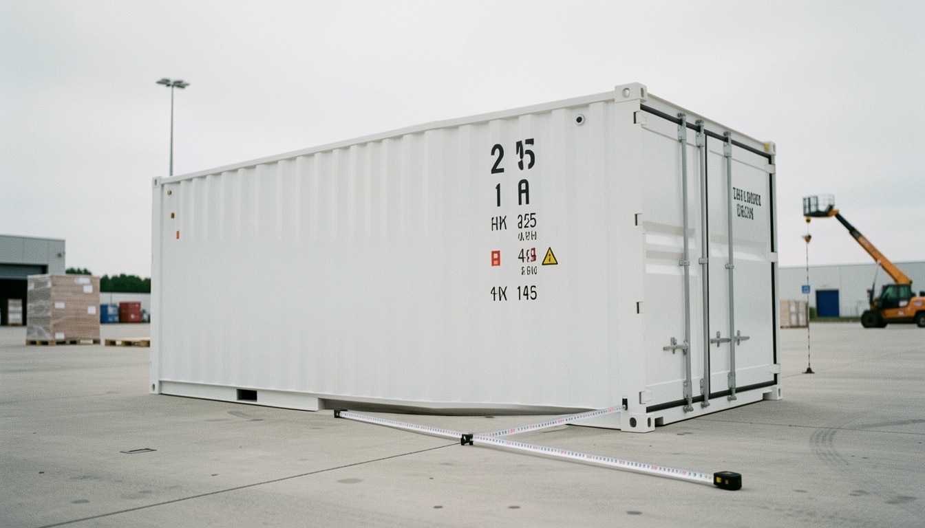 Largeur d’un container : dimensions et formats utiles