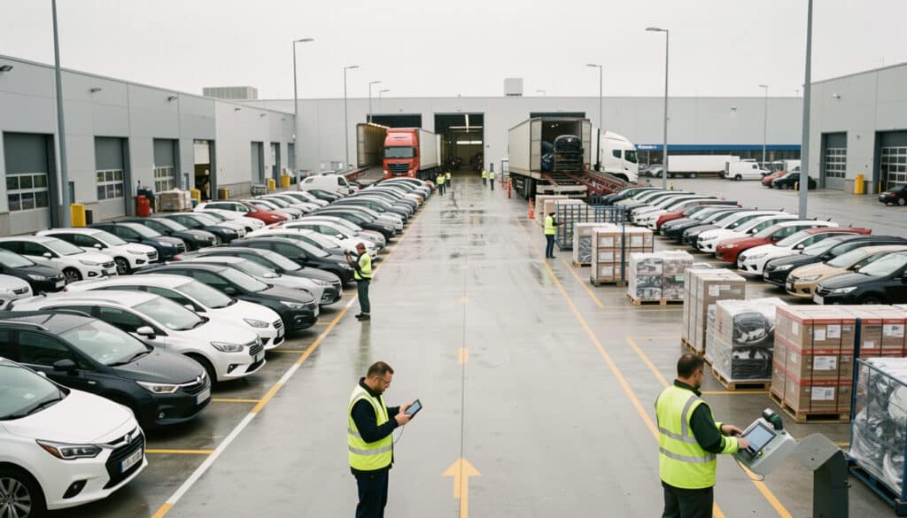 La chaîne logistique automobile et ses défis clés