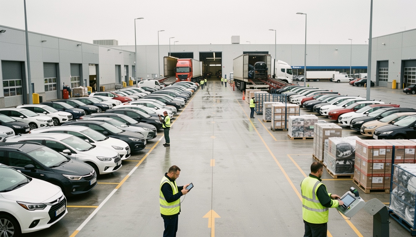 La chaîne logistique automobile et ses défis clés