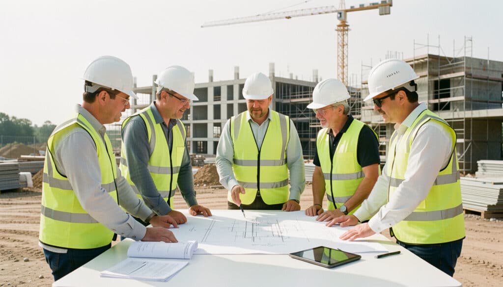Organigramme des intervenants de chantier expliqué